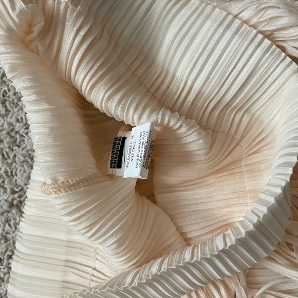 Cream Fringe Skirt - Picture 5 of 5